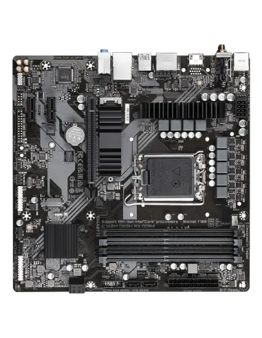 GIGABYTE B760M DS3H AX DDR4 Placa base - Soporta CPUs Intel Core de 14ª generación, VRM digital de 6+2+1 fases, hasta 5333MHz