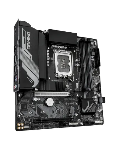 GIGABYTE B760M GAMING X DDR4 GEN5 Placa Base – Compatible con procesadores Intel Core 14ª generación, VRM de 8+1+1 fases, hasta