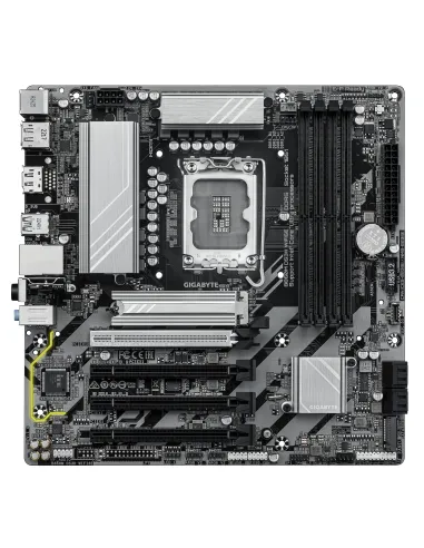 GIGABYTE B860M DS3H WIFI6E Placa base - CPUs Intel Core Ultra, VRM de 5+1+2+1 fases, hasta 9066MHz DDR5, 1xPCIe 5.0 + 1xPCIe