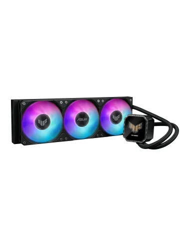 ASUS TUF Gaming LC III 360 ARGB LCD Procesador Sistema de refrigeración líquida todo en uno 12 cm Negro 1 pieza(s)