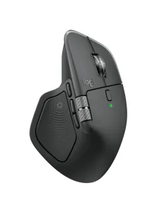 Logitech MX Master 4, ratón inalámbrico ergonómico con respuesta háptica avanzada, desplazamiento ultrarrápido, carga USB-C,