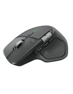 Logitech MX Master 4, ratón inalámbrico ergonómico con respuesta háptica avanzada, desplazamiento ultrarrápido, carga USB-C, 2