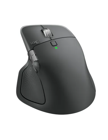 Logitech MX Master 4, ratón inalámbrico ergonómico con respuesta háptica avanzada, desplazamiento ultrarrápido, carga USB-C,