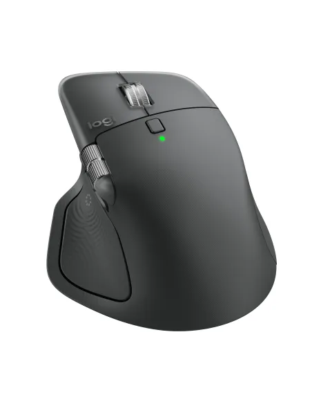 Logitech MX Master 4, ratón inalámbrico ergonómico con respuesta háptica avanzada, desplazamiento ultrarrápido, carga USB-C,