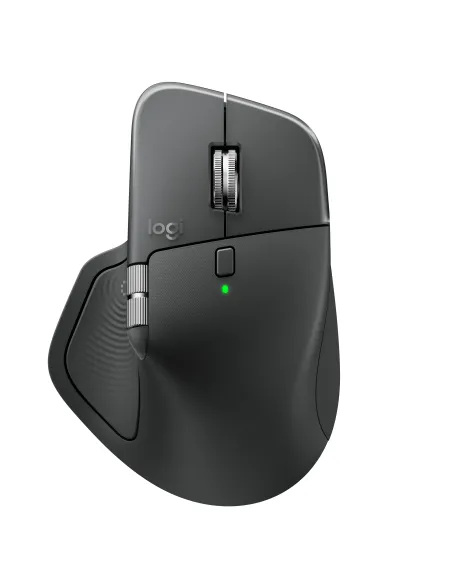 Logitech MX Master 4, ratón inalámbrico ergonómico con respuesta háptica avanzada, desplazamiento ultrarrápido, carga USB-C,