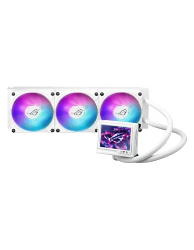 ASUS ROG RYUJIN III 360 ARGB EXTREME WHT Procesador Sistema de refrigeración líquida todo en uno 12 cm Blanco 1 pieza(s)