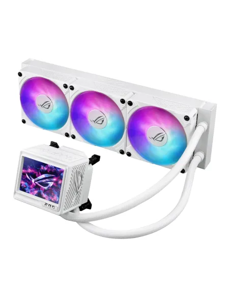 ASUS ROG RYUJIN III 360 ARGB EXTREME WHT Procesador Sistema de refrigeración líquida todo en uno 12 cm Blanco 1 pieza(s)