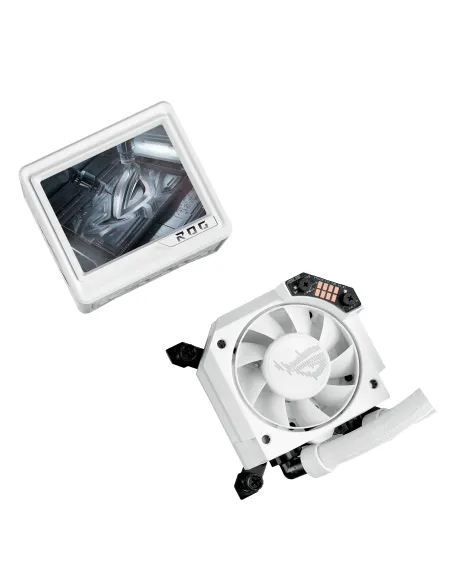 ASUS ROG RYUJIN III 360 ARGB EXTREME WHT Procesador Sistema de refrigeración líquida todo en uno 12 cm Blanco 1 pieza(s)