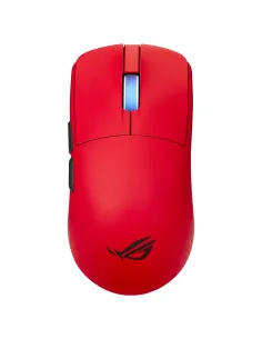 ASUS ROG Harpe II Ace RED ratón Juego mano derecha RF Wireless + Bluetooth + USB Type-A Óptico 42000 DPI