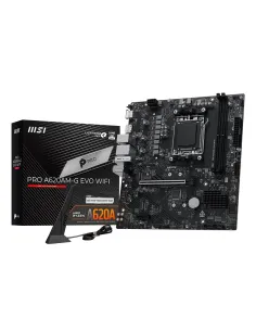 MSI Pro A620AM-G EVO WIFI AMD A620A Zócalo AM5 micro ATX
