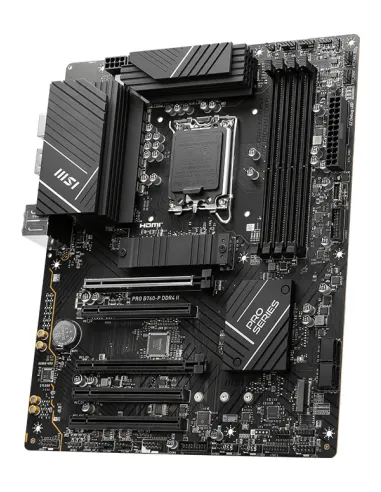 MSI PRO B760-P DDR4 II placa base Intel B760 LGA 1700 ATX