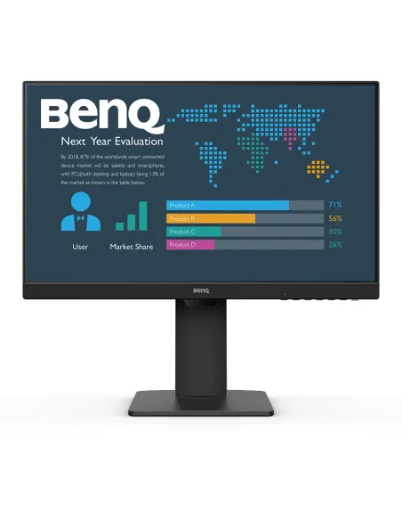 BenQ BL2486TC pantalla para PC 60,5 cm (23.8") 1920 x 1080 Pixeles Full HD Negro