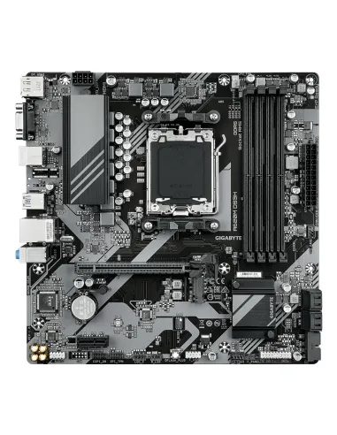 GIGABYTE A620M DS3H Placa base - Soporta CPUs AMD Ryzen 8000, VRM digital de 5+2+2 fases, hasta 7600MHz DDR5 (OC), 1xPCIe 4.0