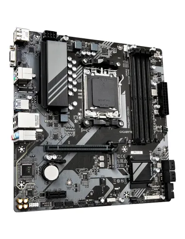 GIGABYTE A620M DS3H Placa base - Soporta CPUs AMD Ryzen 8000, VRM digital de 5+2+2 fases, hasta 7600MHz DDR5 (OC), 1xPCIe 4.0
