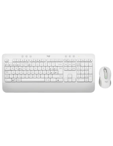 Logitech 920-011026 teclado Ratón incluido Oficina Bluetooth QWERTY Español Blanco