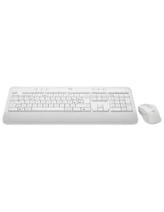 Logitech 920-011026 teclado Ratón incluido Oficina Bluetooth QWERTY Español Blanco 2