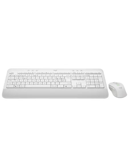 Logitech 920-011026 teclado Ratón incluido Oficina Bluetooth QWERTY Español Blanco