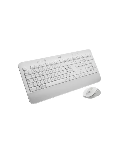 Logitech 920-011026 teclado Ratón incluido Oficina Bluetooth QWERTY Español Blanco