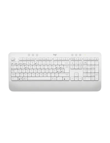Logitech 920-011026 teclado Ratón incluido Oficina Bluetooth QWERTY Español Blanco