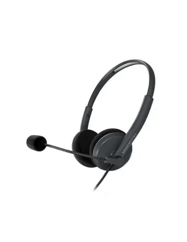 Auriculares micro energy sistem office 2 anthracite supraural -  30mm -  cable 150cm -  jack 3.5mm -  antipop -  20hz