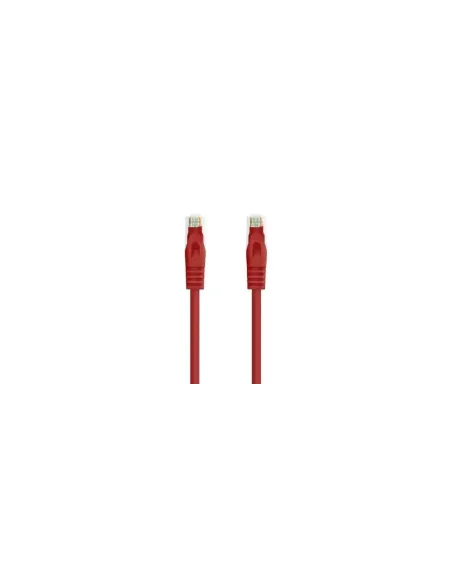 Cable de Red RJ45 UTP Nanocable 10.20.1800-L25-R Cat.6A/ LSZH/ 25cm/ Rojo