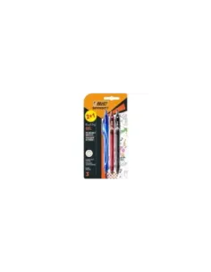 Bolígrafo de Tinta de Gel Retráctil Bic Gelocity Quick Dry 972035/ 3 unidades/ Surtidos