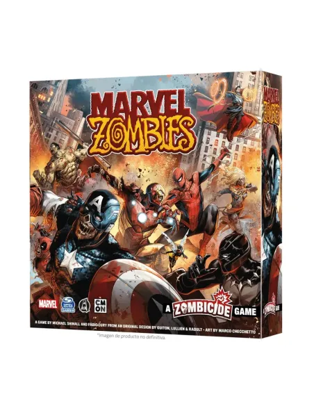 Juego de mesa marvel zombies edad recomendada 14 años