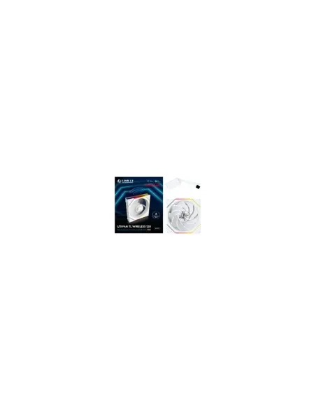 Ventilador caja gaming lian li unifan tl120 inalambrico argb 120mm blanco