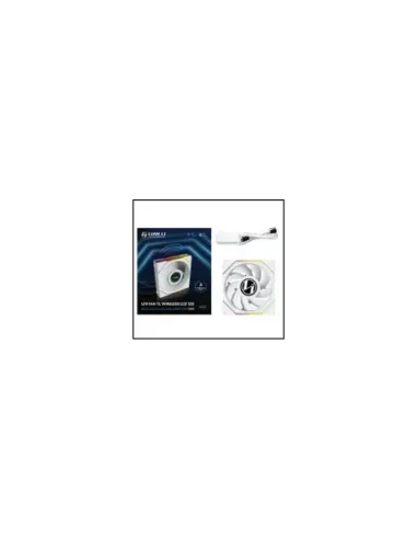 Ventilador caja lian li unifan tl - lcd wireless argb 120mm white