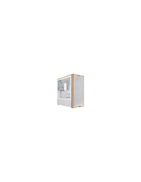 Caja ordenador gaming lian li lancool 217 atx cristal templado madera blanca