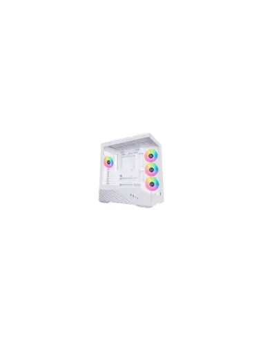 Caja ordenador gaming lian li v100 v100 atx argb cristal templado blanca