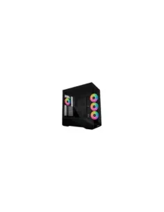 Caja ordenador gaming lian li v100 v100 atx argb cristal templado negro