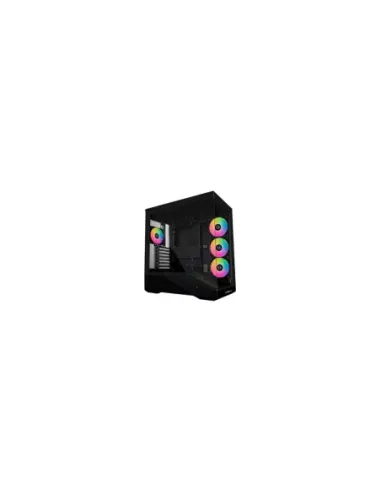 Caja ordenador gaming lian li v100 v100 atx argb cristal templado negro