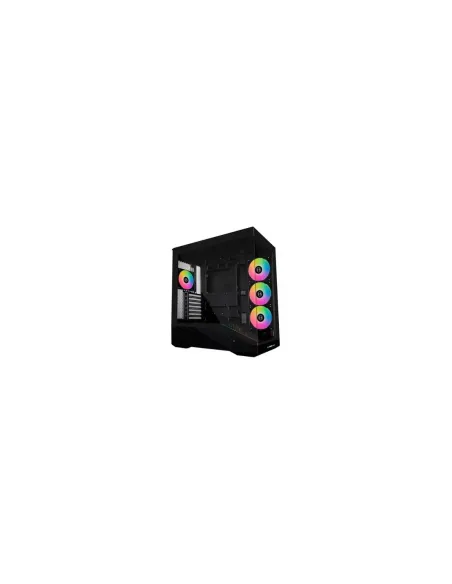 Caja ordenador gaming lian li v100 v100 atx argb cristal templado negro