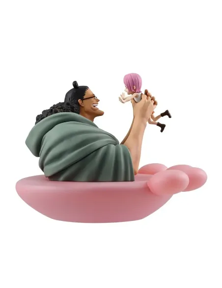 Figura ichibansho one piece one piece kuma & bonney (dramatic memories) 13cm