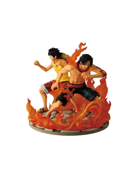 Figura ichibansho one piece ace & luffy (dramatic memories) 15cm