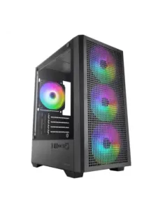Caja ordenador mars gaming mc - vector matx argb cristal templado negra