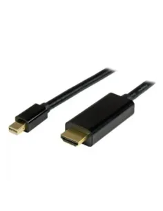 Cable mini dp a hdmi startech 2m -  macho - macho -  negro