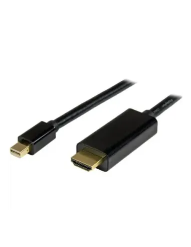 Cable mini dp a hdmi startech 2m -  macho - macho -  negro