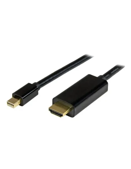 Cable mini dp a hdmi startech 2m -  macho - macho -  negro