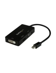 Adaptador mini dp a vga - dvi - d - hdmi startech 0.27m -  macho - hembra -  negro