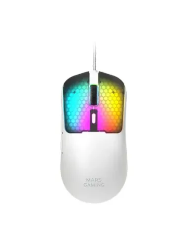 Raton mars gaming mm - viperw rgb blanco