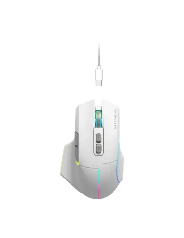 Raton inalambrico mars gaming mmw - vector blanco