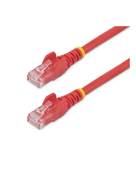 Cable de red startech latiguillo rj45 utp cat6 1.5m rojo