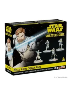 Juego de mesa star wars shatterpoint hello there general obi - wan kenobi squad pack