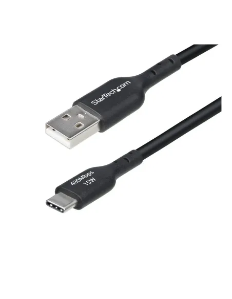 Cable usb tipo a a usb tipo c startech 3m -  macho - macho -  negro