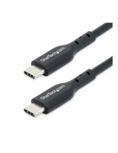 Cable usb tipo c startech 1m -  macho - macho -  negro