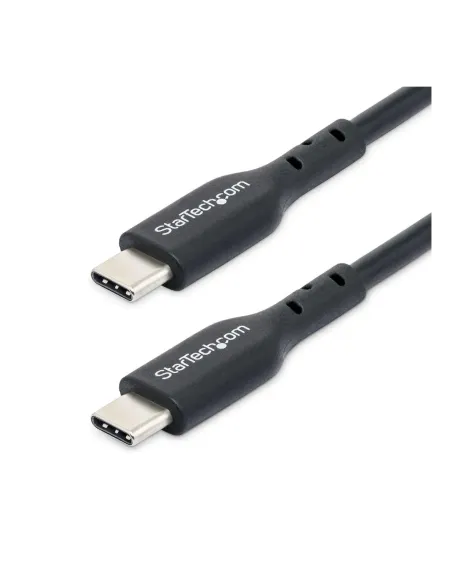 Cable usb tipo c startech 2m -  macho - macho -  negro