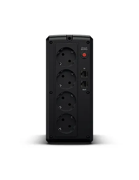 CyberPower UT1050EG sistema de alimentación ininterrumpida (UPS) Línea interactiva 1,05 kVA 630 W 4 salidas AC