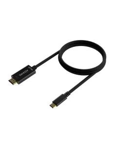 AISENS Cable Conversor USB-C A HDMI 4K@30Hz, USB-C M-HDMI M, Negro, 0.8M 2